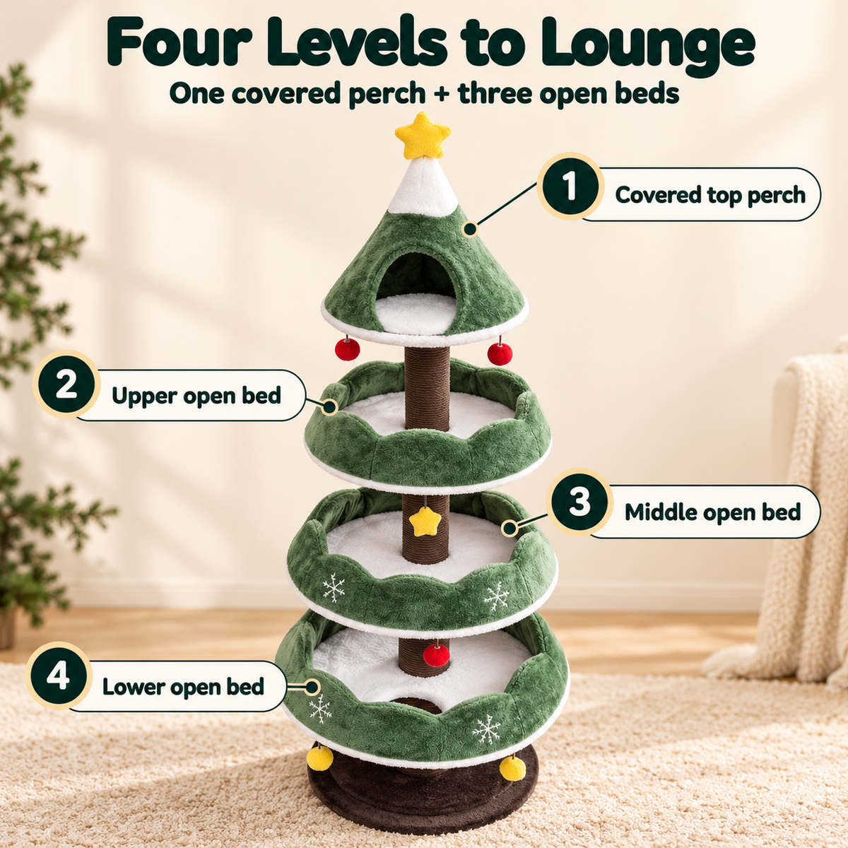 MichiTree© Christmas Tree for Cats