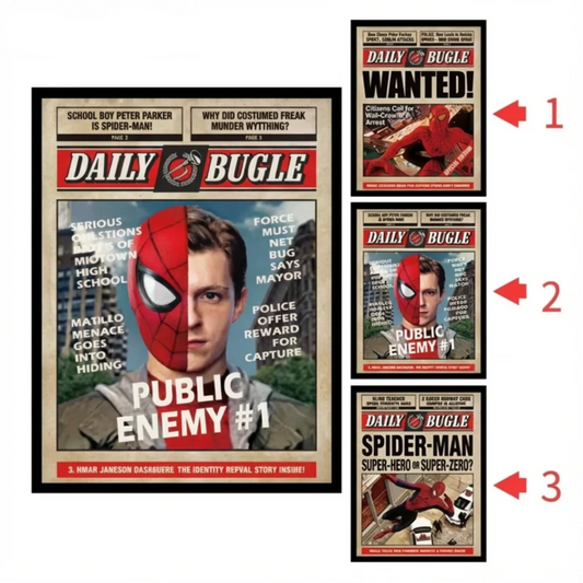 Cuadro 3D Superhéroe
